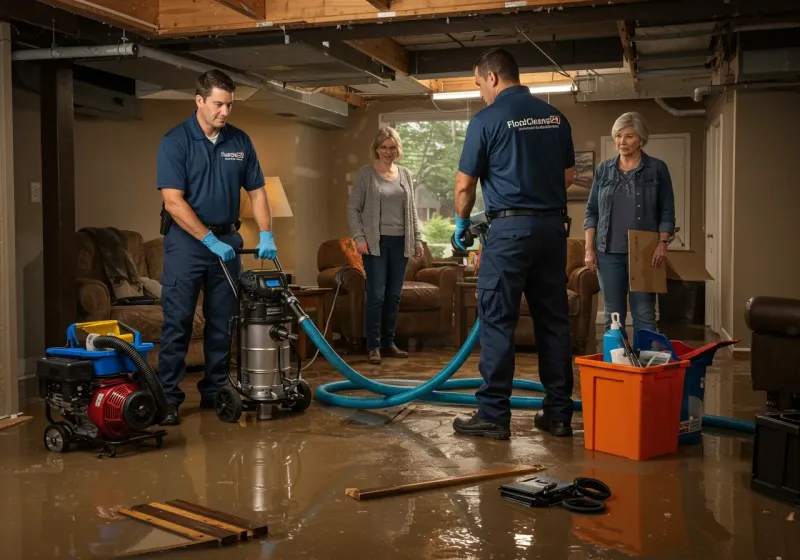 Basement Water Extraction and Removal Techniques process in Kilauea, HI